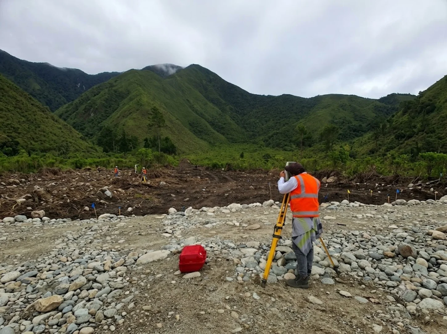 Levantamiento topográfico Fundo Los Pinos